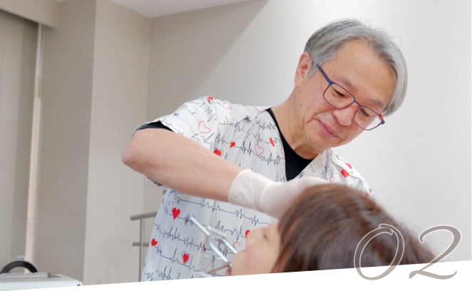 悩みやトラブルの原因をきちんと確認します